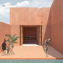 Mi proyecto del curso: Representación gráfica de proyectos arquitectónicos. Un projet de Architecture, Design graphique, Architecture d'intérieur, Design d'intérieur, Pa, sagisme, Collage, Architecture numérique et Illustration architecturale de ameliamuro2013 - 21.03.2024