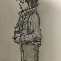 Mi proyecto del curso: Dibujo anatómico para principiantes Ein Projekt aus dem Bereich Bildende Künste, Skizzenentwurf, Bleistiftzeichnung, Zeichnung, Realistische Zeichnung und Anatomische Zeichnung von melaniepaezgomez8 - 22.03.2024