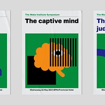 My project for course: Minimalist Graphic Design for Big Ideas. Design, Graphic Design, Poster Design, and Digital Illustration project by Cherie Plausteiner - 03.22.2024