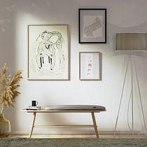 Nordic Style Bench. Un progetto di 3D, Design e creazione di mobili, Design industriale, Product design e Progettazione 3D di martinparejacajiao1 - 22.03.2024