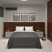 Mi proyecto del curso: Visualización de Diseño Interior de habitacion para Caballero Ein Projekt aus dem Bereich Architektur, Innenarchitektur, Digitale Architektur und ArchVIZ von arq_carlossuarezm - 22.03.2024