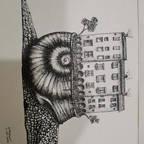 My project for course: Surrealistic Fineliner Illustration. Ilustração tradicional, Desenho a lápis, Desenho, Desenho realista, Desenho artístico e Ilustração com tinta projeto de John Joseph Manuel - 23.03.2024