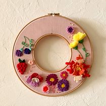 Mi proyecto del curso: Bordado en doble bastidor con puntadas en relieve. Un projet de Broderie , et Design textile de ainhoa1980 - 23.03.2024