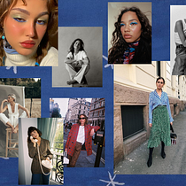 Blue Styling e mistura de estampas . Design de moda projeto de antonela.bianchine - 23.03.2024