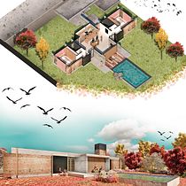 Mi proyecto del curso: Ilustración digital de proyectos arquitectónicos. Un proyecto de Arquitectura, Paisajismo, Ilustración digital, Arquitectura digital e Ilustración arquitectónica de Astry García Taboada - 23.03.2024