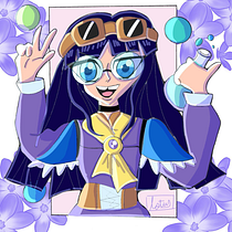 Mi proyecto del curso: Ilustración digital de personajes manga. Traditional illustration, Character Design, Comic, Digital Illustration, and Manga project by Alexandra Silverio - 03.23.2024