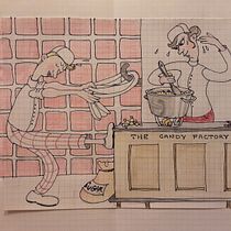 Mijn project van de cursus: Inleiding tot het maken van cartoonfiguren. Un projet de Illustration traditionnelle, Conception de personnages , et Dessin de barbara_en_kurt - 24.03.2024
