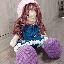Mi proyecto del curso: Elaboración de muñecas amigurumi románticas. Un proyecto de Artesanía, Diseño de juguetes, Tejido, Crochet, Amigurumi y Diseño textil de xivadi_tejidos - 23.03.2024