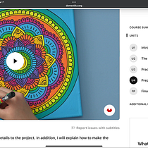 My project for course: Zentangle and Mandalas: Draw Harmonious Patterns. Un projet de Peinture, Dessin, Peinture acr, lique , et Créativité avec les enfants de Hamda Khan - 12.03.2024