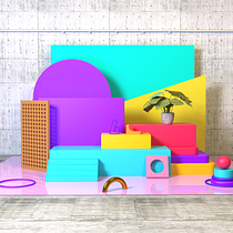 My project for course: Abstract Compositions with Cinema 4D. Un projet de 3D, Modélisation 3D , et Conception 3D de aloseun30 - 25.03.2024