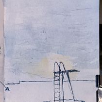 My project for course: Watercolor Landscapes: Experimental Tools and Techniques. Projekt z dziedziny  Sztuki piękne,  Malarstwo i Malowanie akwarelą użytkownika Göran Bertils - 25.03.2024