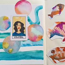 Exploring watercolor . Traditional illustration, Sketching, Creativit, Drawing, Watercolor Painting, and Sketchbook project by isa_gargonz - 03.25.2024