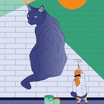 My project for course: Dynamic Vector Illustration: Keys to Color and Composition. Un proyecto de Ilustración tradicional, Ilustración vectorial, Ilustración digital e Ilustración editorial de Kristina Puvača - 25.03.2024