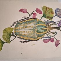 Meu projeto do curso: Aquarela botânica: pinte o mundo natural. Artes plásticas, Pintura, Pintura em aquarela, Ilustração botânica e Ilustração naturalista projeto de paulabcpreta - 26.03.2024