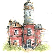 My project for course: Expressive Architectural Sketching with Colored Markers. Sketching, Drawing, Architectural Illustration, Sketchbook & Ink Illustration project by Brenda Mason - 03.22.2024