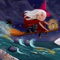 Mi proyecto del curso: Ilustración infantil con Procreate: crea escenas mágicas. Digital Illustration, Children's Illustration, Digital Painting, and Picturebook project by sara_florart - 03.21.2024