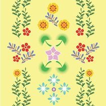 Meu projeto do curso: Design de padrões para produtos têxteis do lar. Un proyecto de Pattern Design, Ilustración vectorial, Ilustración digital y Estampación de Celia Bastos Tachau Monteiro - 21.03.2024