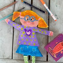 Mi proyecto del curso: Papel maché para principiantes: esculpe un personaje colorido. Traditional illustration, Character Design, To, Design, Art To, s, and Creating with Kids project by M. Blanca C. Bosque - 03.26.2024