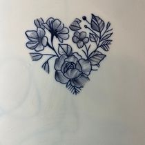 Il mio progetto del corso: Tatuaggio botanico con puntinismo. Ilustração tradicional, Desenho de tatuagens e Ilustração botânica projeto de Marika Kielb - 26.03.2024