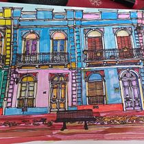 Mi proyecto del curso: Dibujo arquitectónico expresivo con marcadores de colores . % Alberto Romano tarafından hazırlanan Eskiz çizimi, Çizim, Mimari İllüstras, on, Eskiz defteri, Mürekkep İllüstras, Ve onu projesi - 03.27.2024