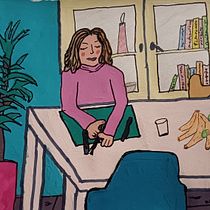 Mijn project van de cursus: Sketchbook om je tekenstijl te verkennen. Un proyecto de Ilustración tradicional, Bocetado, Creatividad, Dibujo, Pintura a la acuarela, Sketchbook y Pintura gouache de Janet - 27.03.2024