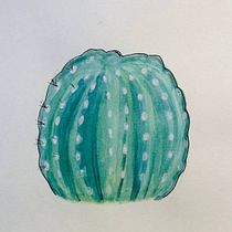Sketchbook botánico: una aproximación meditativa, Tulipán, Suculenta y Cactus. Ilustração tradicional, Esboçado, Desenho, Pintura em aquarela, Ilustração botânica, e Sketchbook projeto de Beatriz Garcia - 12.03.2024