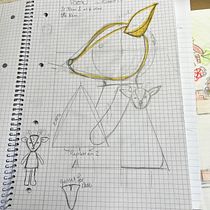 Mon projet du cours : Création artisanale d'un jouet en chiffon. Projekt z dziedziny Projektowanie postaci, Craft, Projektowanie zabawek,  Sz, cie, Wzornictwo i krawiectwo użytkownika mariecarte123 - 25.03.2023