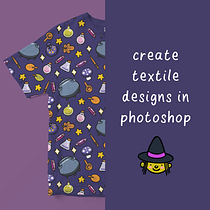 Create textile designs in Photoshop Ein Projekt aus dem Bereich Traditionelle Illustration, Design von Garderoben, Musterdesign, Modedesign und Digitale Illustration von Kim den Dulk - 27.03.2024