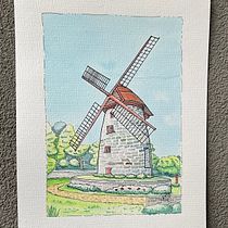 Mi proyecto del curso: Pintura de acuarela: Colorea escenarios y ambientes vivos . Fine Arts, Painting, Drawing, and Watercolor Painting project by Luis Alejandro Robayo León - 03.27.2024
