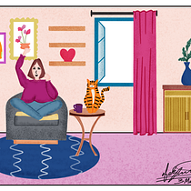 My project for course: Colorful Digital Illustration in Procreate. Un progetto di Illustrazione tradizionale, Disegno, Illustrazione digitale e Disegno digitale di sofeaizlyn - 28.03.2024