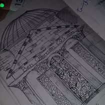 My project for course: Artistic Architectural Drawing with Ink. Ilustração tradicional, Artes plásticas, Desenho, Ilustração arquitetônica e Ilustração com tinta projeto de maryam.benotman123 - 27.08.2023