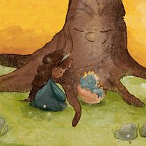 Mein Abschlussprojekt für den Kurs: Kinderbuchillustrationen in Procreate: Male magische Szenerien. Digital Illustration, Children's Illustration, Digital Painting, and Picturebook project by weihe_luisa - 03.28.2024