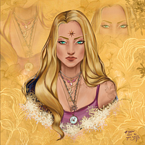 Meu projeto do curso: Retrato Ilustrado com Procreate. Traditional illustration, Vector Illustration, Digital Illustration, and Portrait Drawing project by Yasmin Simões - 03.28.2024