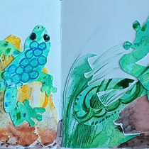Mon projet du cours : Croquis créatifs à l'aquarelle pour débutants. Traditional illustration, Sketching, Creativit, Drawing, Watercolor Painting, and Sketchbook project by Michelle Guay - 03.29.2024