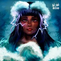 Meu projeto do curso: Retrato digital no Photoshop com um toque de fantasia. Traditional illustration, Drawing, Digital Illustration, Portrait Drawing, Digital Drawing, and Digital Painting project by carlosdanielgbi - 03.29.2024