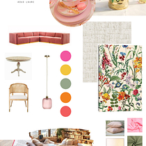 Mi proyecto del curso: Color aplicado al diseño de interiores. Un proyecto de Diseño de interiores, Decoración de interiores, Interiorismo, Teoría del color y Diseño de espacios de Carolina Olaechea - 29.03.2024