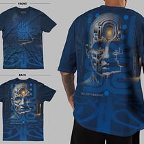 Mi proyecto del curso: Diseño de camisetas tipográficas. T, pograph, T, pograph, Design, Graphic Design, Product Design, Street Art, Fashion Design, Printing, Digital Product Design, and Textile Printing project by creativbor - 03.28.2024