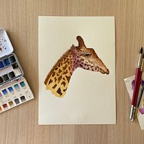 My project for course: Watercolor Illustration: Painting Realistic Wildlife . % Janie Elysée tarafından hazırlanan Güzel sanatlar, Tablo, Sulubo, a Resim, Doğalcı İllüstras, Ve on projesi - 04.27.2024