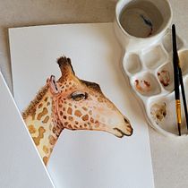 My project for course: Watercolor Illustration: Painting Realistic Wildlife #1 . % Leah Brown tarafından hazırlanan Güzel sanatlar, Tablo, Sulubo, a Resim, Doğalcı İllüstras, Ve on projesi - 03.31.2024