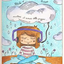 Il mio progetto del corso: Illustrazione artistica: disegna il tuo immaginario. Traditional illustration, Painting, Creativit, Pencil Drawing, and Drawing project by Fanny Di Natale - 03.31.2024