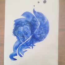 My project for course: Expressive Monochromatic Oil Portraits. Fine Arts, Painting, Portrait Drawing, and Oil Painting project by gazellianaimee - 03.31.2024