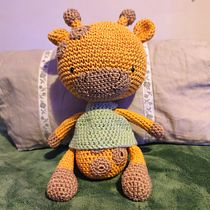 Meu projeto do curso: Amigurumi para iniciantes: teça animais em crochê. Arts, Crafts, To, Design, Crochet, Amigurumi, and Textile Design project by anasofiaalves - 03.31.2024