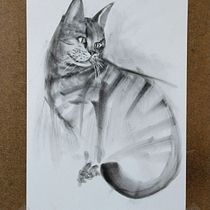My project for course: Expressive Drawing with Charcoal. Fine Arts, Drawing, Portrait Drawing, and Naturalistic Illustration project by Thian Ming - 03.29.2024