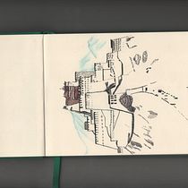 Mon projet du cours : Carnet de croquis : illustrez vos expériences personnelles. Traditional illustration, Sketching, Drawing, Sketchbook, Ink Illustration, and Watercolor Painting project by Colin HARKAT - 04.01.2024