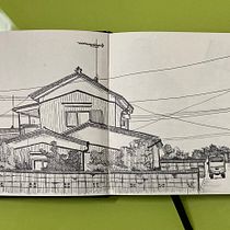  Diario ilustrado: “de diciembre a febrero”. Traditional illustration, Sketching, Drawing, Sketchbook, Ink Illustration, L, and scape Architecture project by yolandafrances - 04.01.2024