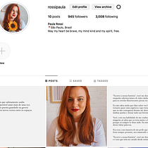 Meu projeto do curso: Escrita criativa: literatura digital e viral . Scriere, Social Media, Creativitate și Scriere creativă de rossiepaula - 03.29.2024