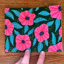 My project for course: Botanical Patterns in a Sketchbook: Conquer the Blank Page. Ilustração tradicional, Pattern Design, Ilustração botânica, e Sketchbook projeto de Kris - 02.04.2024