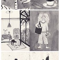 Character Creation from Observational Drawings. Un proyecto de Ilustración tradicional, Diseño de personajes, Dibujo y Sketchbook de Monica Maxia - 01.04.2024