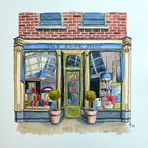 My project for course: Watercolor Urban Illustration: Portray your City. Un projet de Peinture, Dessin, Aquarelle et Illustration architecturale de Brigitte Amparan - 02.04.2024