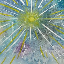 From a fail to a... galaxy burst?. Un progetto di Pittura ad acquerello, Illustrazione tradizionale, Belle arti e Pittura di lifeisalldynamics - 02.04.2024